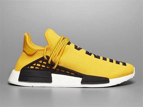 replica pharrell x adidas nmd human race yellow|nmd human race description.